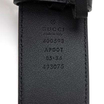 Gucci Leather GG Marmont Belt - Size 34 / 85 (SHF-19342)
