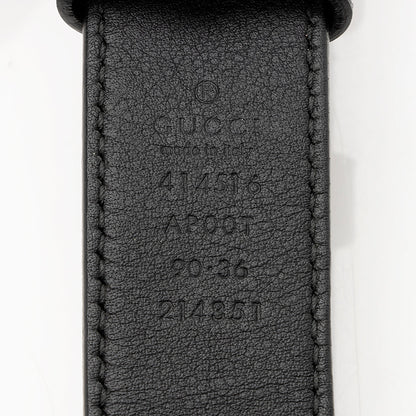 Gucci Leather GG Marmont Belt - Size 36 / 90 (SHF-21795)