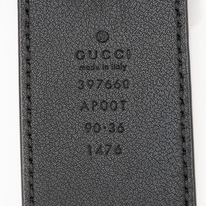 Gucci Leather GG Marmont Belt - Size 36 / 90 (SHF-21967)