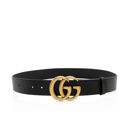 Gucci Leather GG Marmont Belt - Size 36 / 90 (SHF-22915)