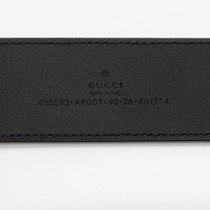 Gucci Leather GG Marmont Belt - Size 36 / 90 (SHF-nkrTNi)