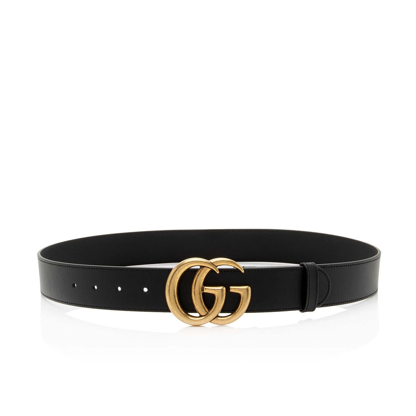 Gucci Leather GG Marmont Belt - Size 36 / 90 (SHF-nkrTNi)