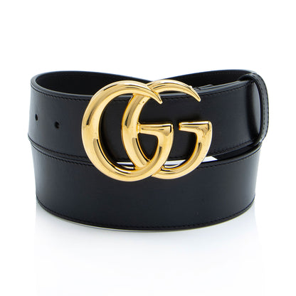 Gucci Leather GG Marmont Belt - Size 36 / 90 (SHF-tnvkMD)