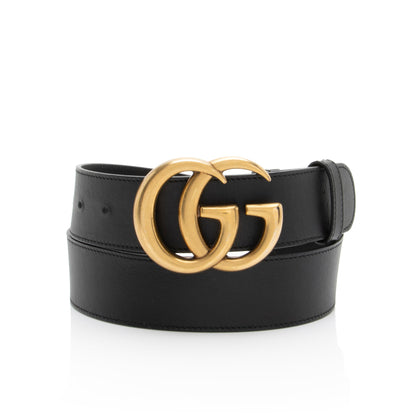 Gucci Leather GG Marmont Belt - Size 36 / 90