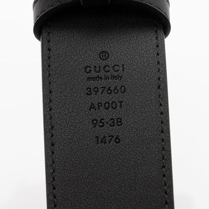 Gucci Leather GG Marmont Belt - Size 38 / 95 (SHF-Ghk80h)