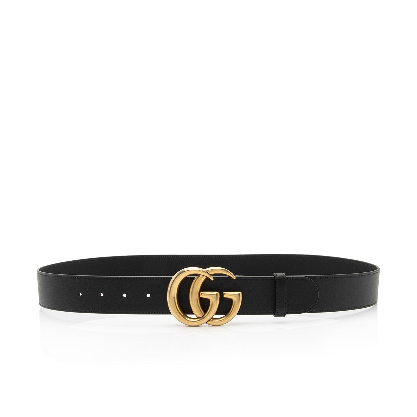 Gucci Leather GG Marmont Belt - Size 38 / 95 (SHF-Ghk80h)