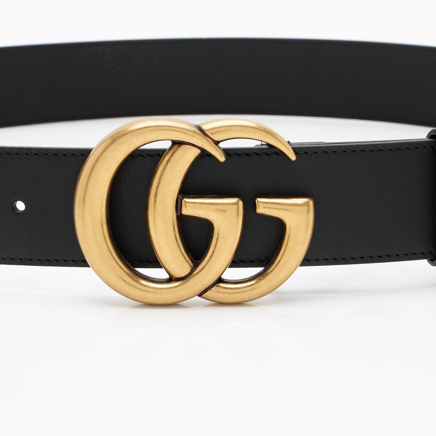 Gucci Leather GG Marmont Belt - Size 40 / 100 (SHF-JwUV3H)