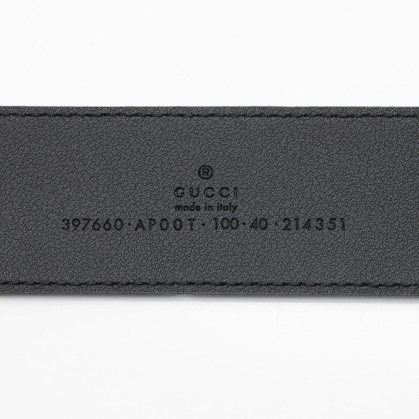 Gucci Leather GG Marmont Belt - Size 40 / 100 (SHF-JwUV3H)