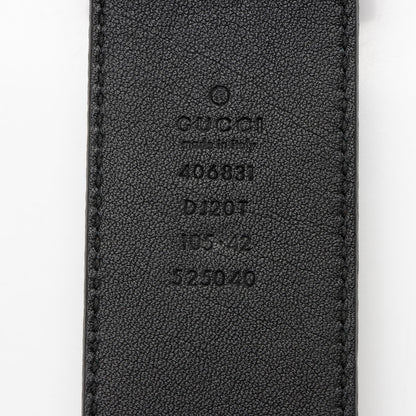 Gucci Leather GG Marmont Belt - Size 42 / 105