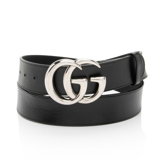 Gucci Leather GG Marmont Belt - Size 44 / 110