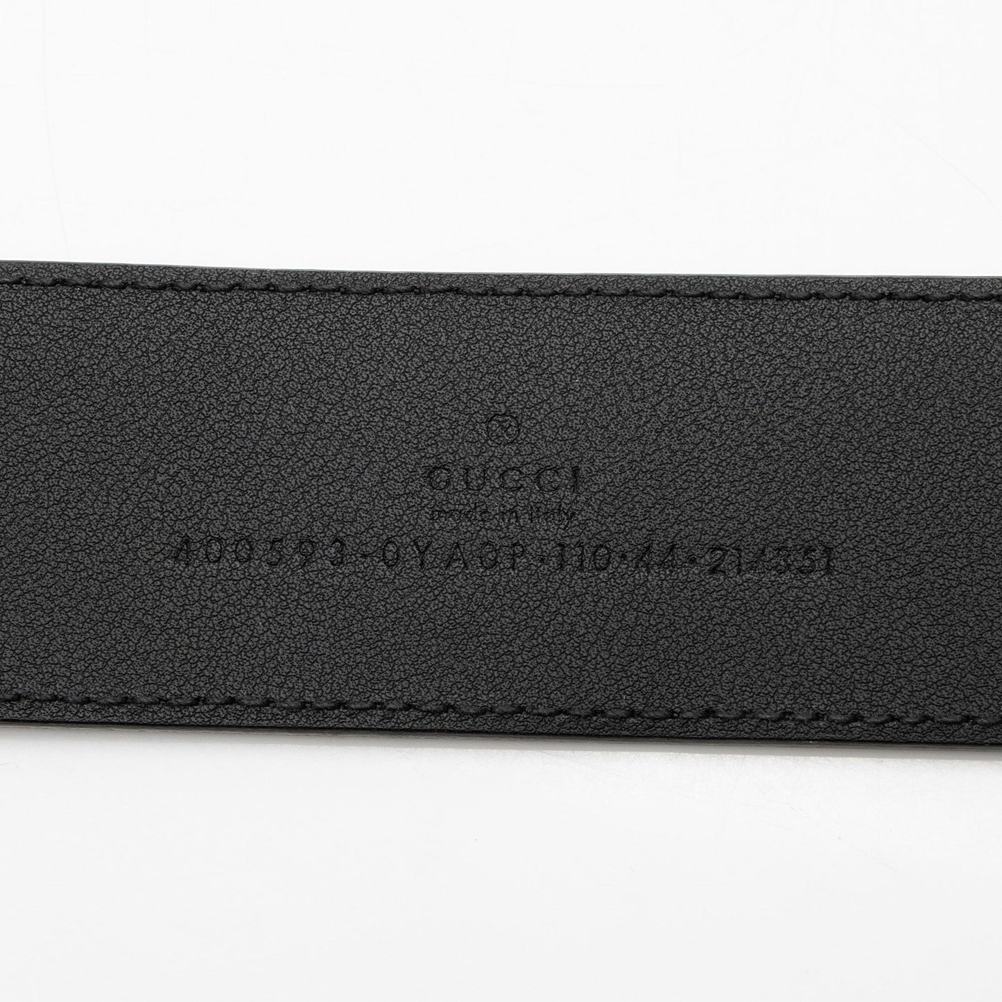 Gucci Leather GG Marmont Belt - Size 44 / 110