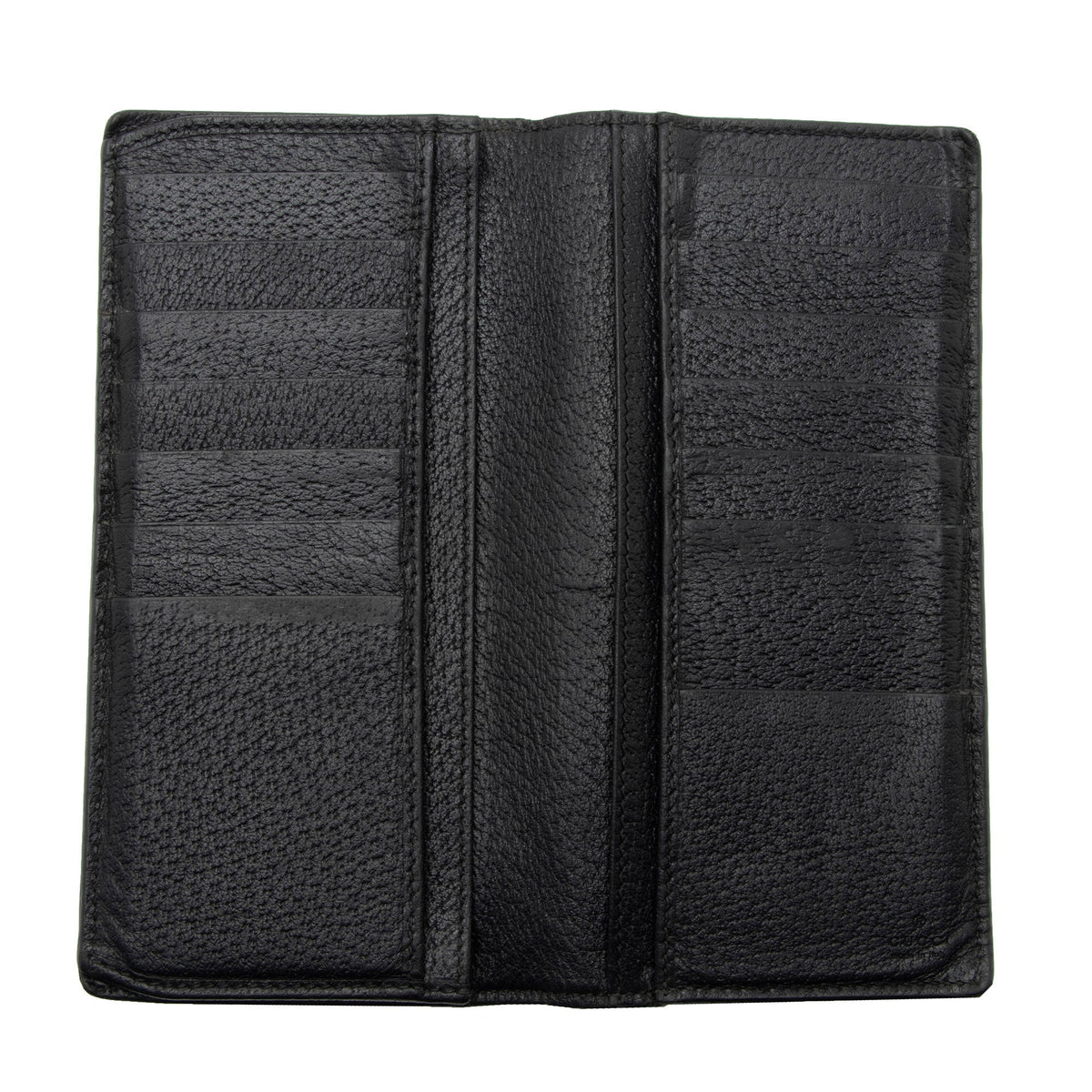 Gucci Leather GG Marmont Bifold Long Wallet (SHF-0QNfI9)