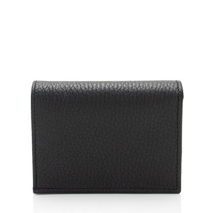 Gucci Leather GG Marmont Card Case Wallet (SHF-KL3ZvF)