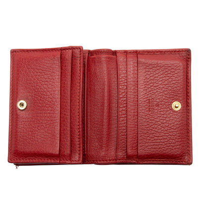 Gucci Leather GG Marmont Card Case