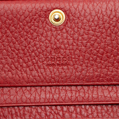 Gucci Leather GG Marmont Card Case