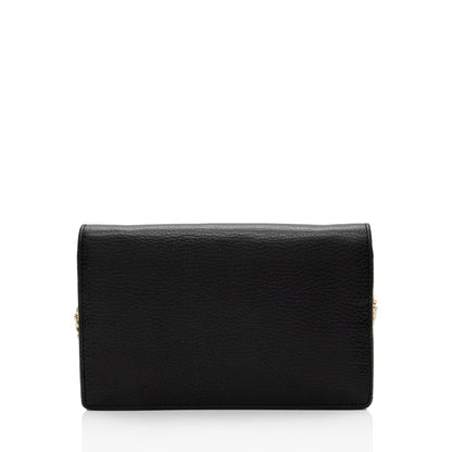 Gucci Leather GG Marmont Mini Chain Bag (SHF-x0poGV)