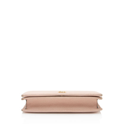 Gucci Leather GG Marmont Mini Chain Bag (SHF-bvCAjP)