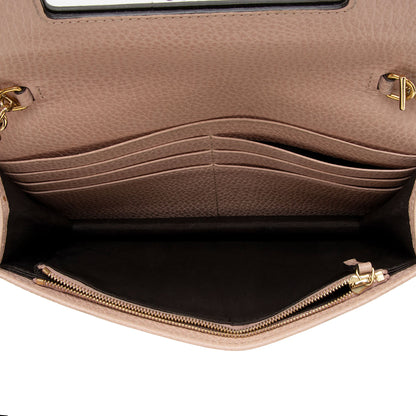 Gucci Leather GG Marmont Mini Chain Bag (SHF-bvCAjP)