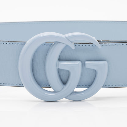 Gucci Leather GG Marmont Monochrome Belt - Size 30 / 75 (SHF-kriHPF)