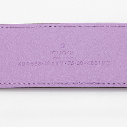 Gucci Leather GG Marmont Monochrome Belt - Size 27 / 69 (SHF-yO6Djv)