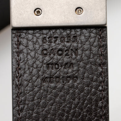 Gucci Leather GG Marmont Reversible Belt - Size 44 / 110 (SHF-22214)