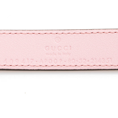 Gucci Leather GG Marmont Slim Belt - Size 32 / 80 (SHF-19368)