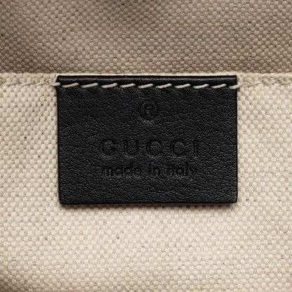 Gucci Leather GG Marmont Web Flap Chain Backpack (SHF-PyHHER)