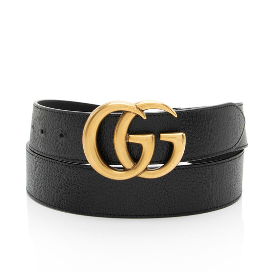 Gucci Leather GG Marmont Belt - Size 44 / 110
