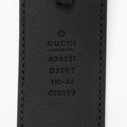 Gucci Leather GG Marmont Belt - Size 44 / 110