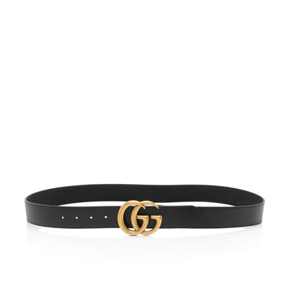 Gucci Leather GG Marmont Belt - Size 44 / 110