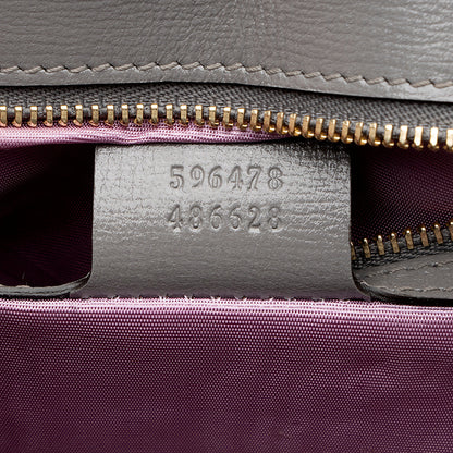 Gucci Leather GG Ring Medium Shoulder Bag - FINAL SALE (SHF-19440)