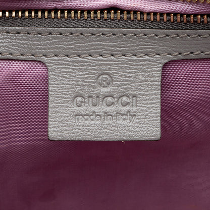 Gucci Leather GG Ring Medium Shoulder Bag - FINAL SALE (SHF-19440)