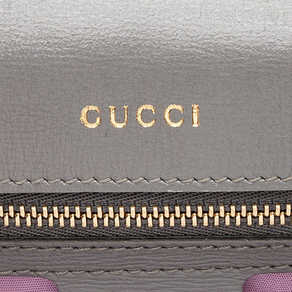 Gucci Leather GG Ring Medium Shoulder Bag - FINAL SALE (SHF-19440)