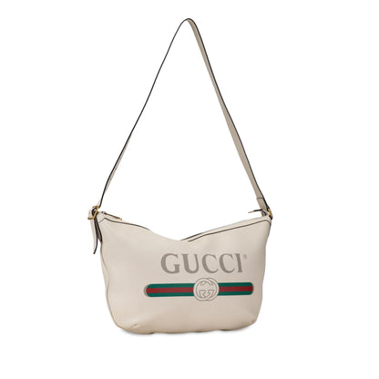 Gucci Leather Gucci Logo Half Moon (SHG-9LT2Mn)