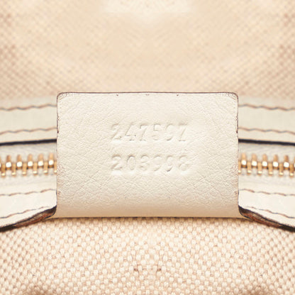 Gucci Leather Heritage Shoulder Bag (SHG-33271)
