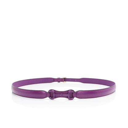 Gucci Smooth Leather Horsebit Belt - Size 40 / 100
