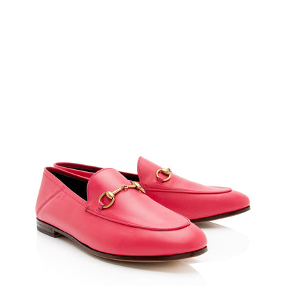 Gucci Leather Horsebit Brixton Loafers - Size 8.5 / 38.5 (SHF-4tvbUc)