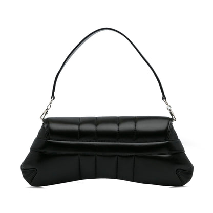 Gucci Leather Horsebit Chain Satchel (SHG-RhaWYN)