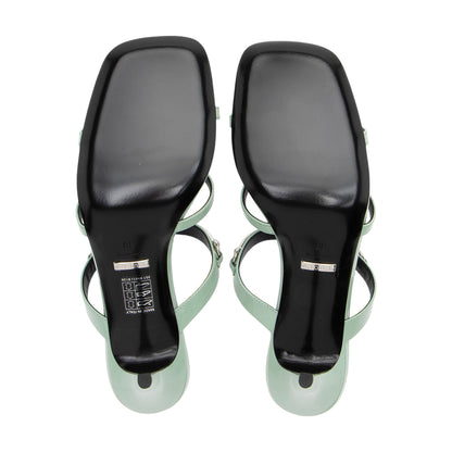 Gucci Leather Horsebit Divine Sandals - Size 8 / 38