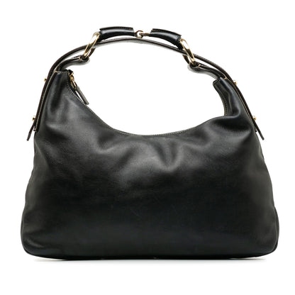 Gucci Leather Horsebit Hobo (SHG-g2QHkt)