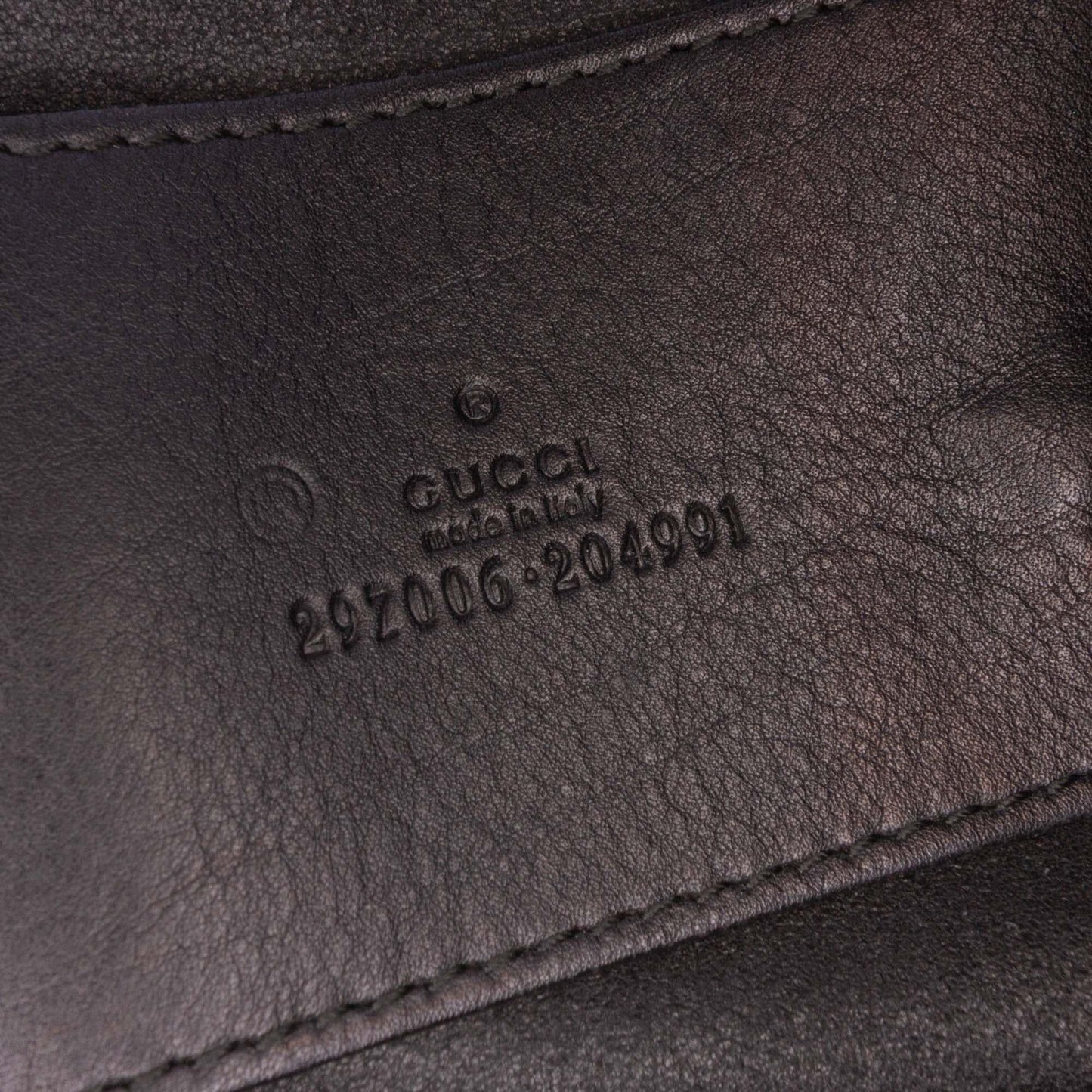 Gucci Leather Horsebit Park Avenue Tote
