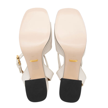 Gucci Leather Horsebit Platform Sandals - Size 9 / 39 (SHF-uICr63)