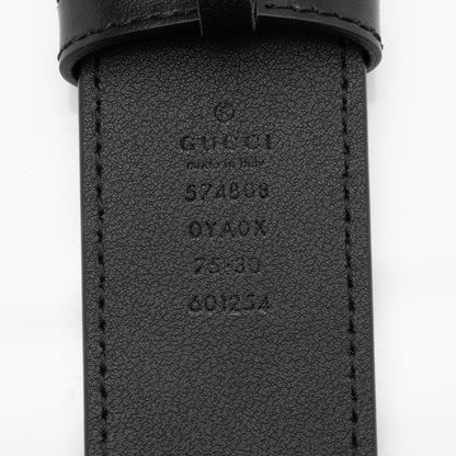 Gucci Leather Two Tone Interlocking G Belt - Size 30 / 75 (SHF-Xh8sRS)
