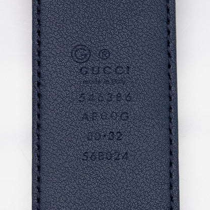 Gucci Leather Interlocking G Belt - Size 32 / 80 (SHF-TrDMkX)