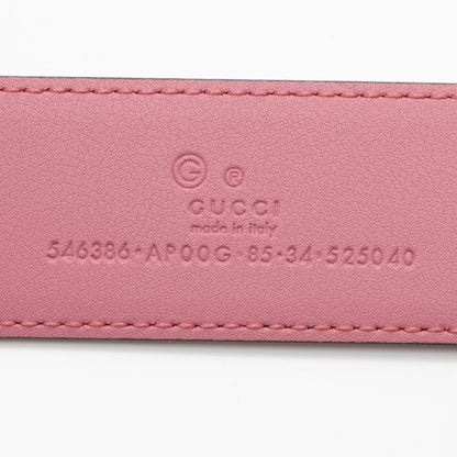 Gucci Leather Interlocking G Belt - Size 34 / 85 (SHF-kx52YG)