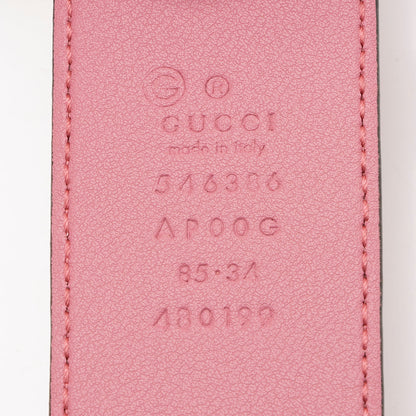 Gucci Leather Interlocking G Belt - Size 34 / 85