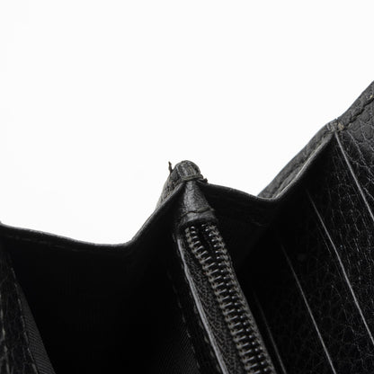 Gucci Leather Interlocking G Betty Continental Wallet (SHF-4WcPnu)
