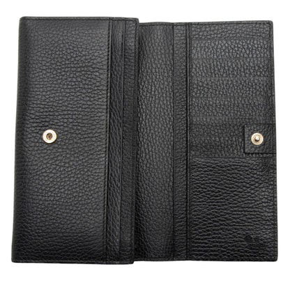 Gucci Leather Interlocking G Betty Continental Wallet (SHF-4WcPnu)