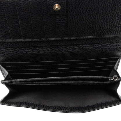 Gucci Leather Interlocking G Betty Continental Wallet (SHF-4WcPnu)