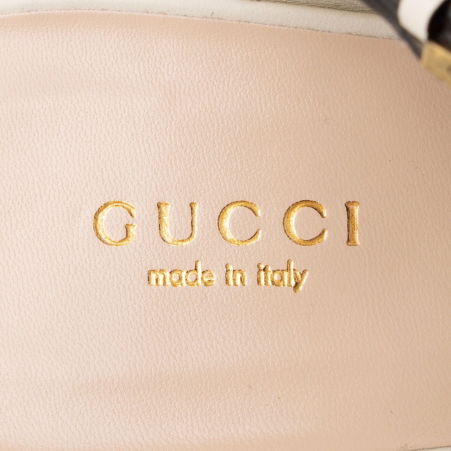 Gucci Leather Interlocking G Cutout Platform Sandals - Size 10 / 40